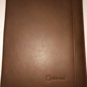 Cutter and Buck Leather Writing Pad - New in Box